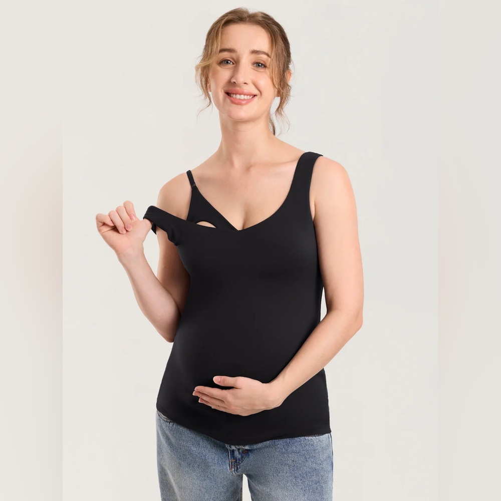 Natrelax® V Neck Nursing Tank Top